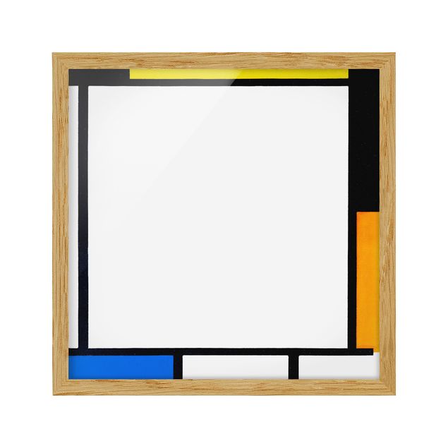 Wanddeko Flur Piet Mondrian - Komposition II