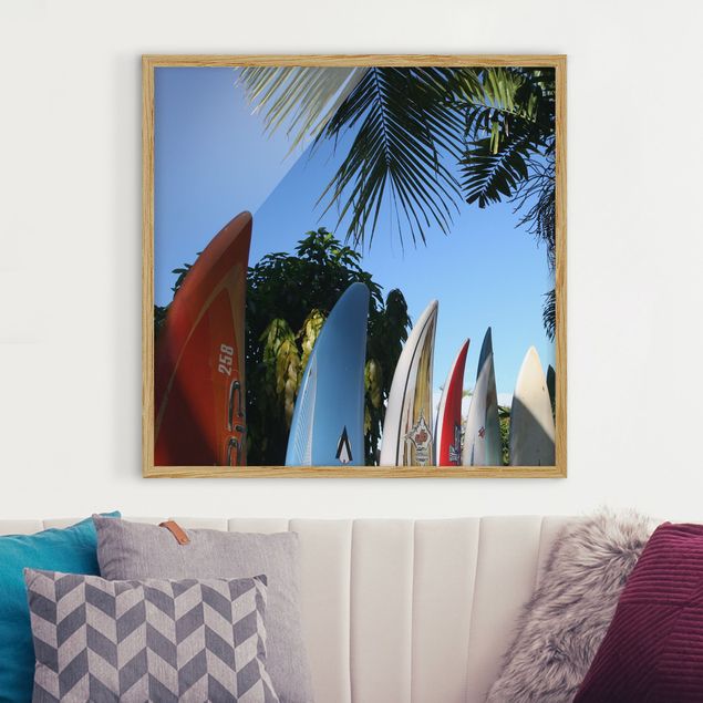 Strandbilder mit Rahmen Surfers Paradise