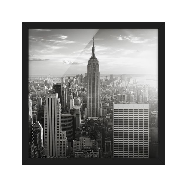 Wanddeko Flur Manhattan Skyline