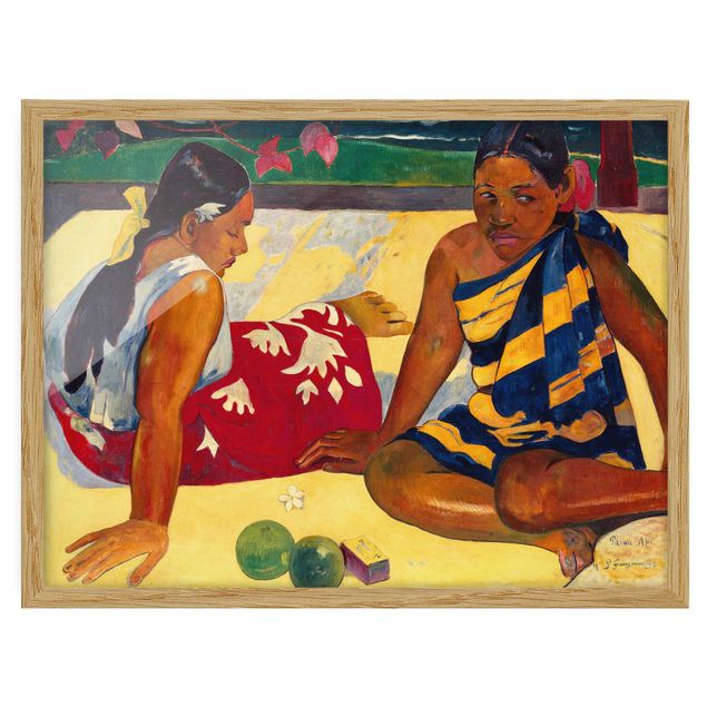 Wanddeko Flur Paul Gauguin - Frauen von Tahiti