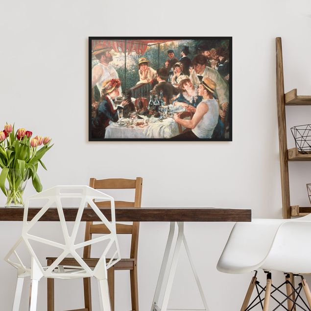 Wanddeko Wohnzimmer Auguste Renoir - Das Frühstück der Ruderer