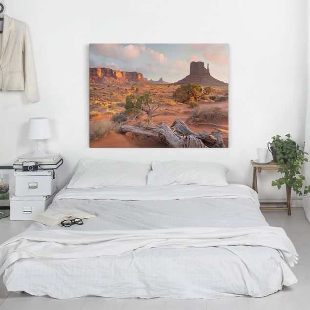 Wanddeko Schlafzimmer Monument Valley Navajo Tribal Park Arizona