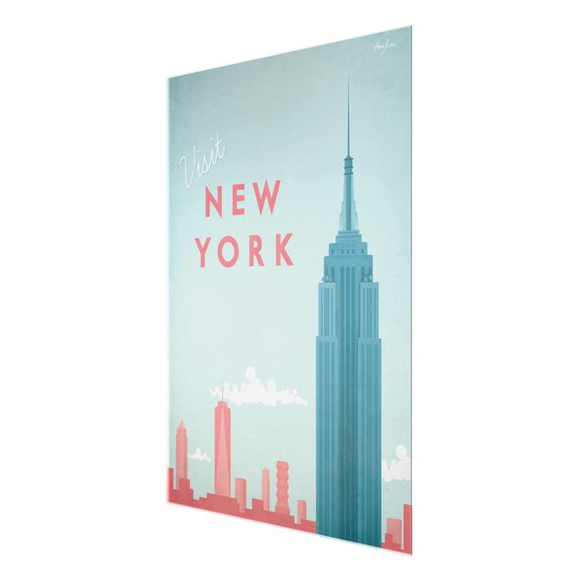 Wandbilder New York Reiseposter - New York