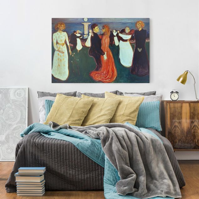 Wanddeko Schlafzimmer Edvard Munch - Der Tanz des Lebens