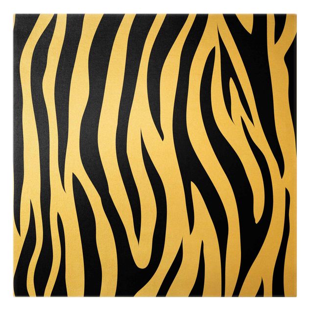 Zebra Bilder auf Leinwand Zebra Print