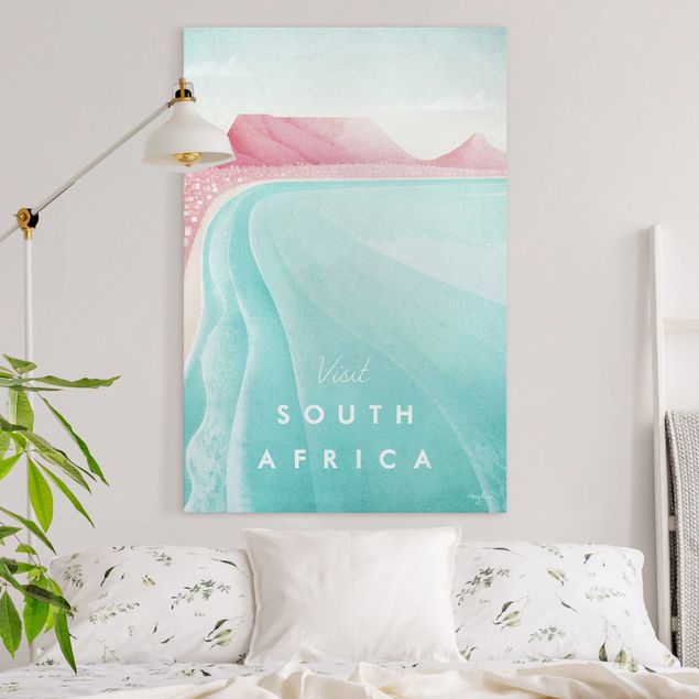 Wanddeko Afrika Reiseposter - Südafrika