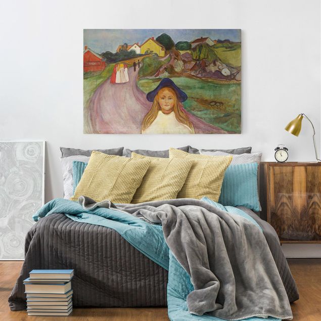 Wanddeko Schlafzimmer Edvard Munch - Weiße Nacht