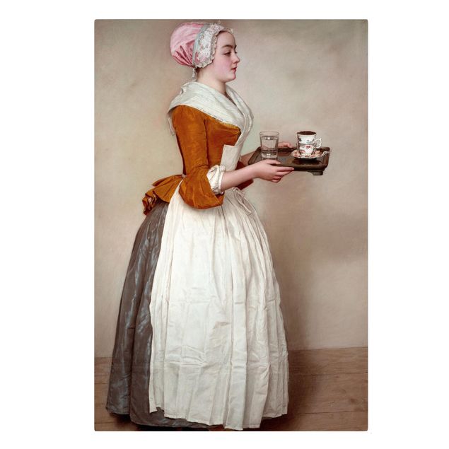 Wanddeko Flur Jean Etienne Liotard - Das Schokoladenmädchen