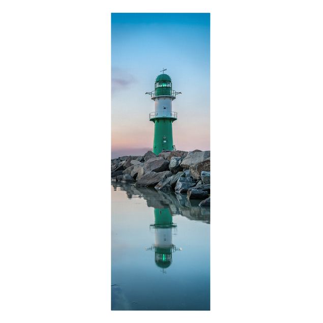 Wanddeko Esszimmer Sunset at the Lighthouse