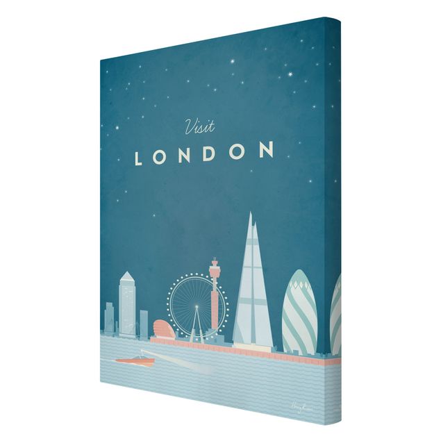 Wanddeko Flur Reiseposter - London