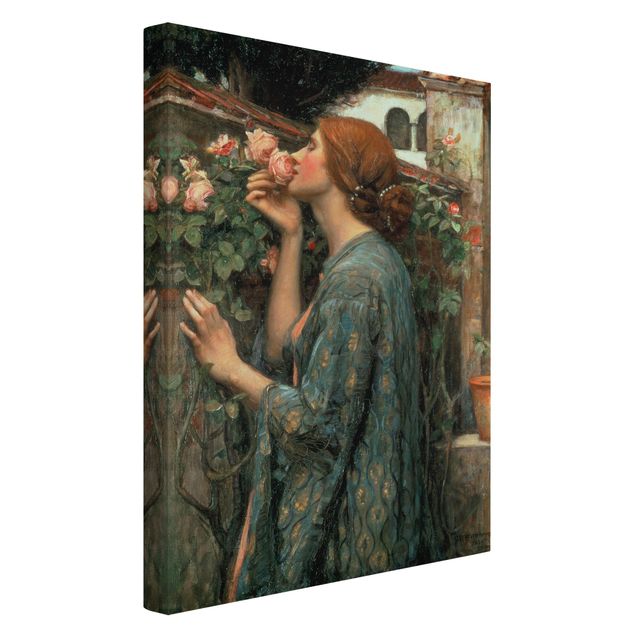 Wanddeko Flur John William Waterhouse - Die Seele der Rose