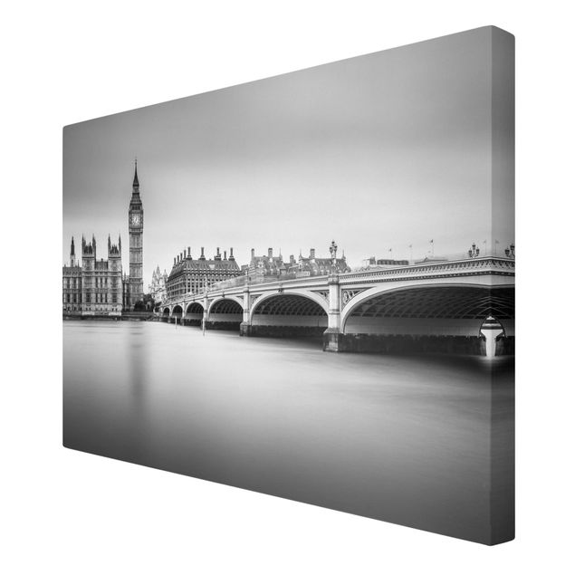 Wanddeko Esszimmer Westminster Brücke und Big Ben