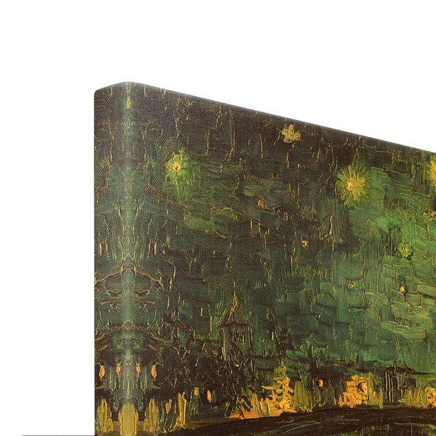 Wanddeko Esszimmer Vincent van Gogh - Sternennacht über der Rhône