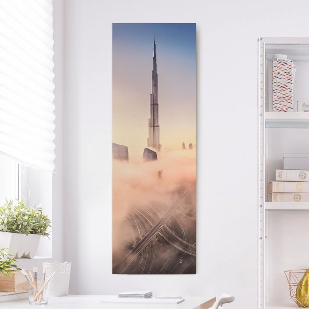 Wandbilder Asien Himmlische Skyline von Dubai