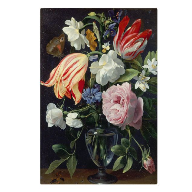 Wanddeko Flur Daniel Seghers - Vase mit Blumen