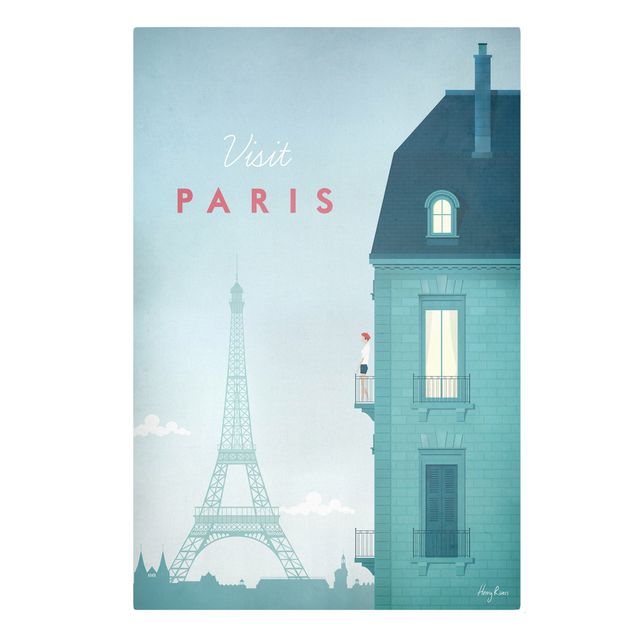 Wanddeko Flur Reiseposter - Paris