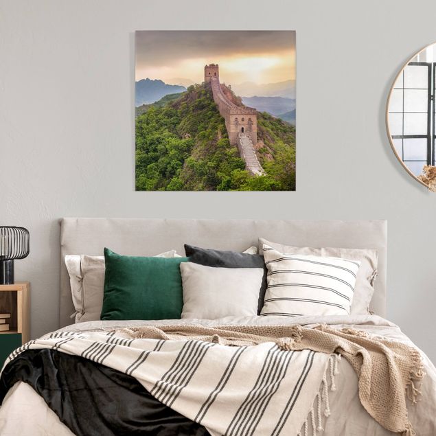 Wanddeko Schlafzimmer Die unendliche Mauer von China