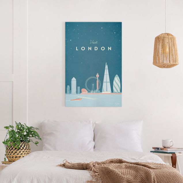 Wanddeko Küche Reiseposter - London