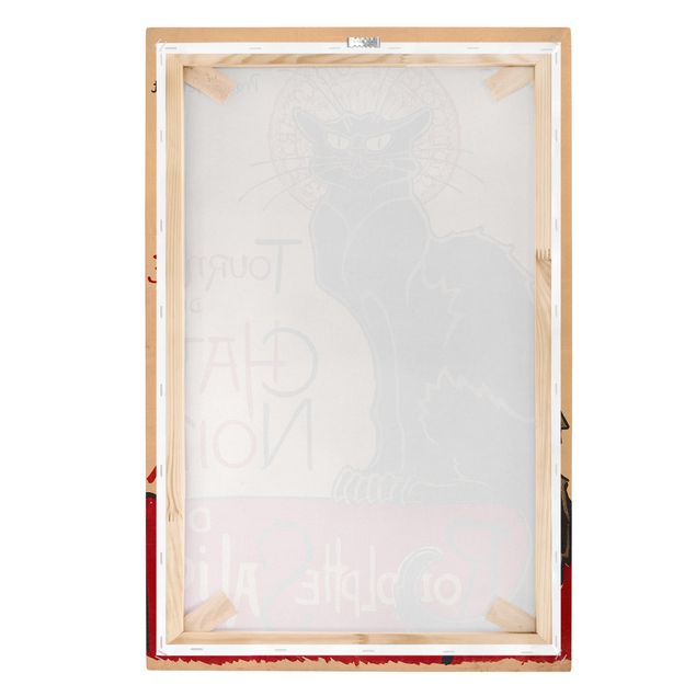 Wandbilder Katzen Théophile-Alexandre Steinlen - Der schwarze Kater