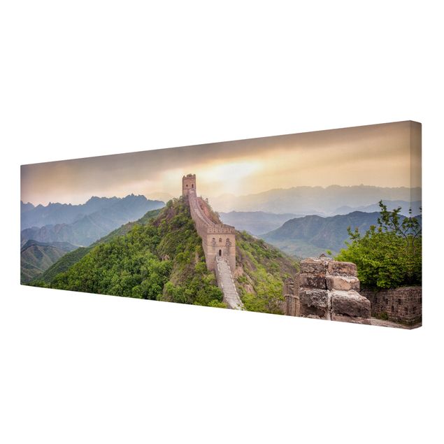 Wanddeko grün Die unendliche Mauer von China