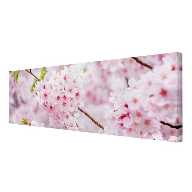 Wanddeko Esszimmer Japanische Kirschblüten