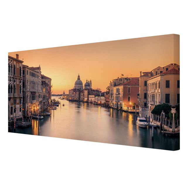 Wanddeko Esszimmer Goldenes Venedig