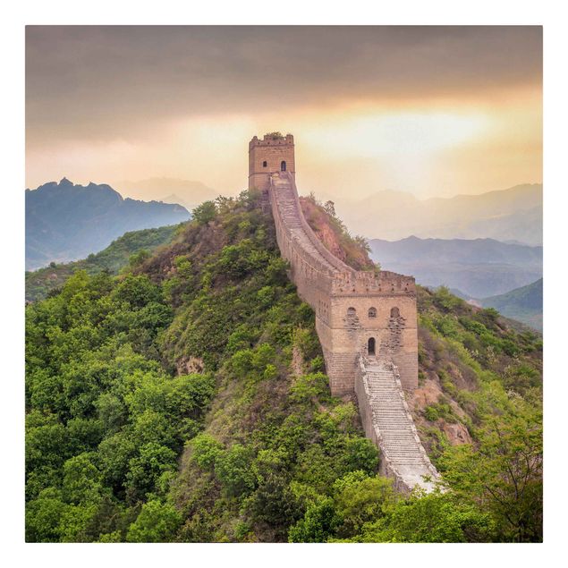 Wanddeko Esszimmer Die unendliche Mauer von China