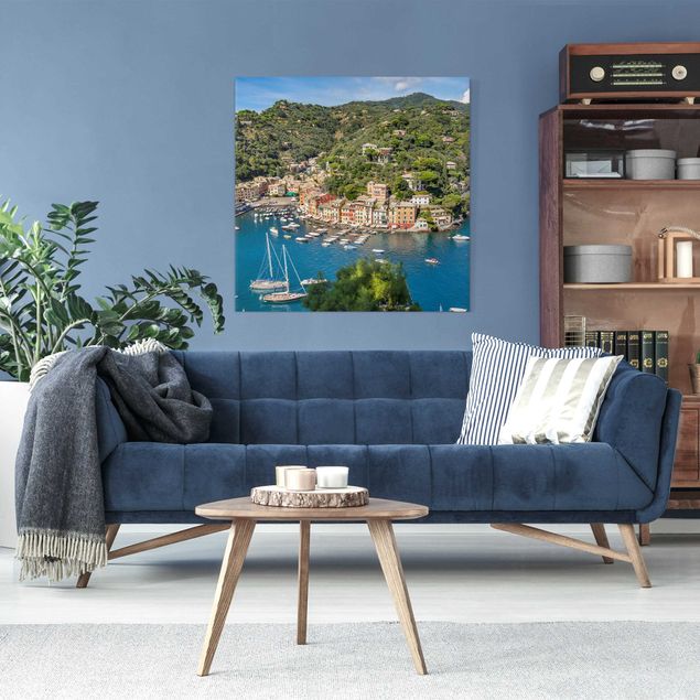 Wandbilder Italien Portofino Harbour