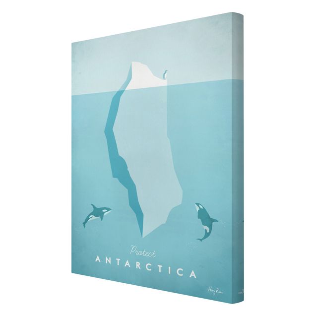 Wanddeko Flur Reiseposter - Antarktis