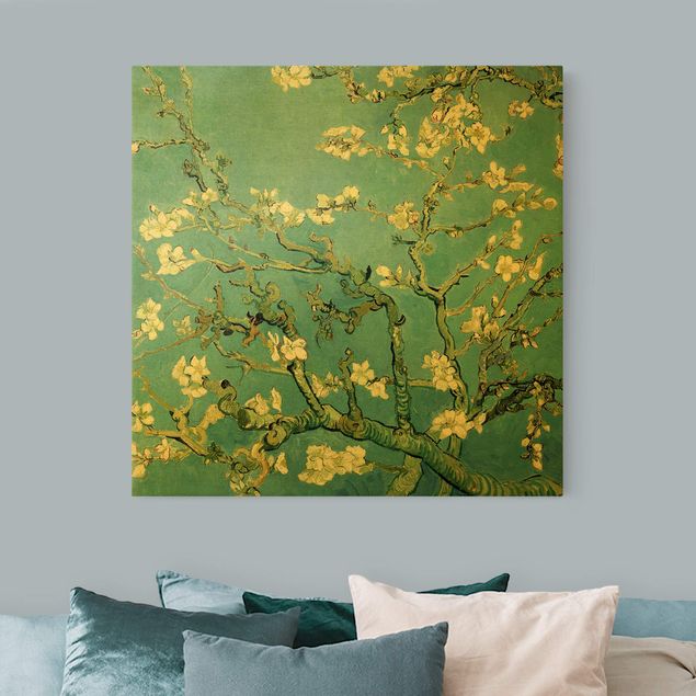 Wanddeko Wohnzimmer Vincent van Gogh - Mandelblüte