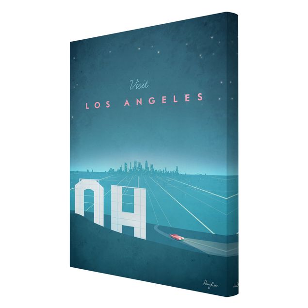 Wanddeko Büro Reiseposter - Los Angeles