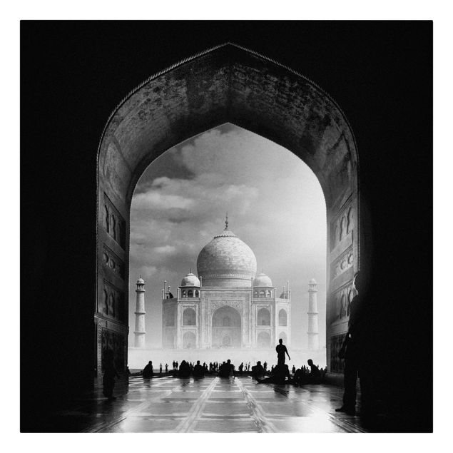 Wanddeko Esszimmer Das Tor zum Taj Mahal