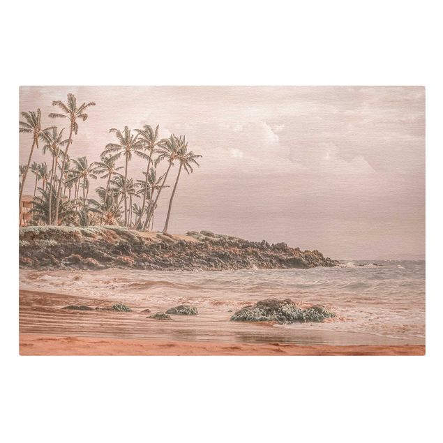 Wanddeko Esszimmer Aloha Hawaii Strand