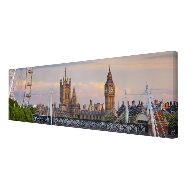 Wanddeko Esszimmer Westminster Palace London