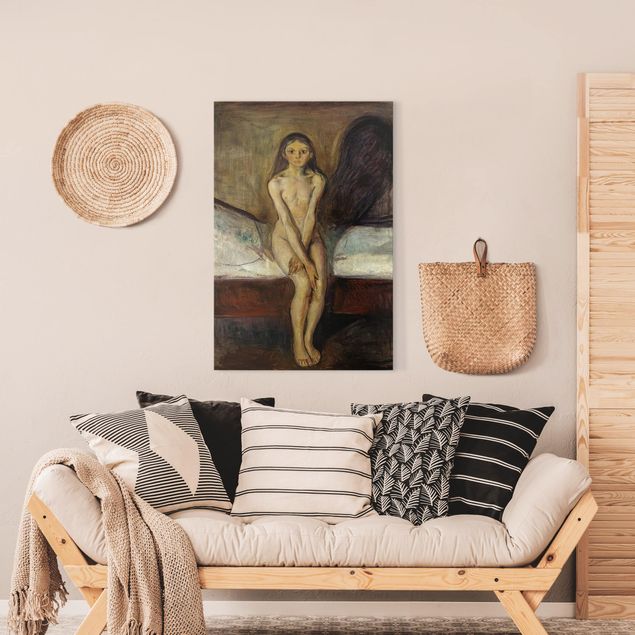 Wanddeko Schlafzimmer Edvard Munch - Pubertät