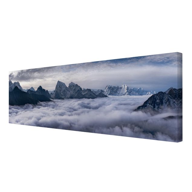 Wanddeko Büro Wolkenmeer im Himalaya