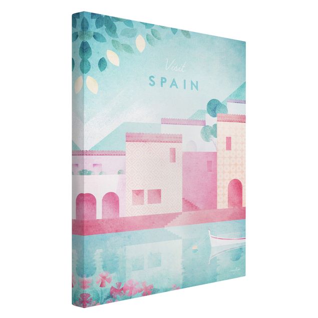 Wanddeko Esszimmer Reiseposter - Spanien