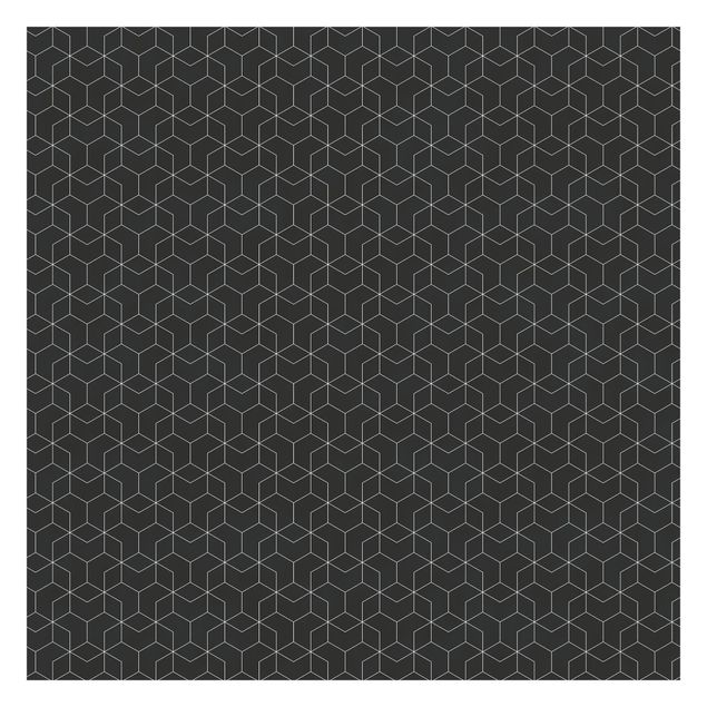 Wanddeko Esszimmer Dreidimensionale Würfel Muster