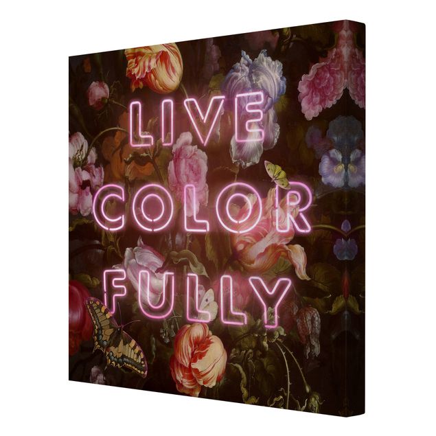 Wanddeko Esszimmer Live Color Fully