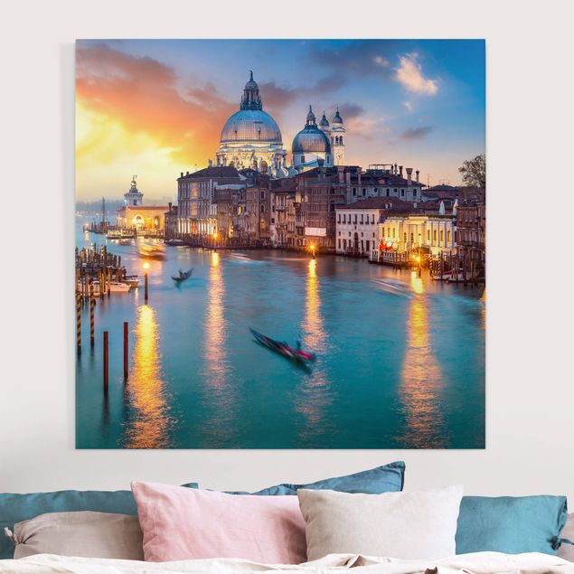Wandbilder Italien Sunset in Venice