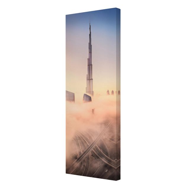 Leinwand Dubai Himmlische Skyline von Dubai