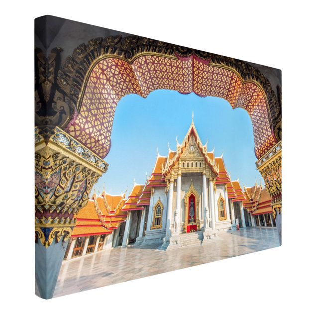 Wanddeko Architektur Tempel in Bangkok