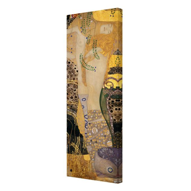 Wanddeko Büro Gustav Klimt - Wasserschlangen I