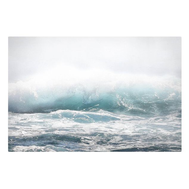 Wanddeko Esszimmer Große Welle Hawaii