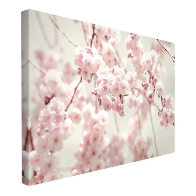 Wanddeko Esszimmer Kirschblütentanz