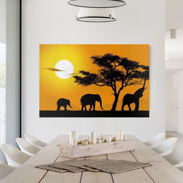 Deko Afrika African Elefant Walk
