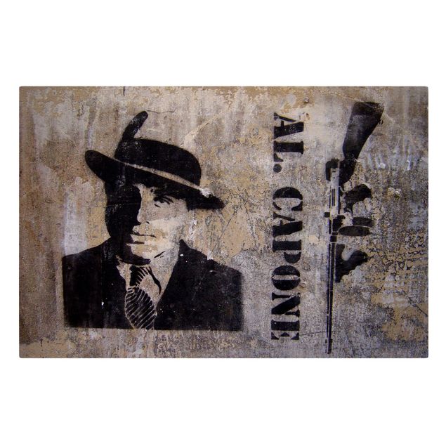 Wanddeko Jungenzimmer Al Capone