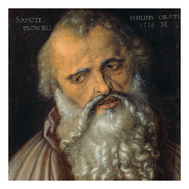 Wanddeko Esszimmer Albrecht Dürer - Der Apostel Philippus