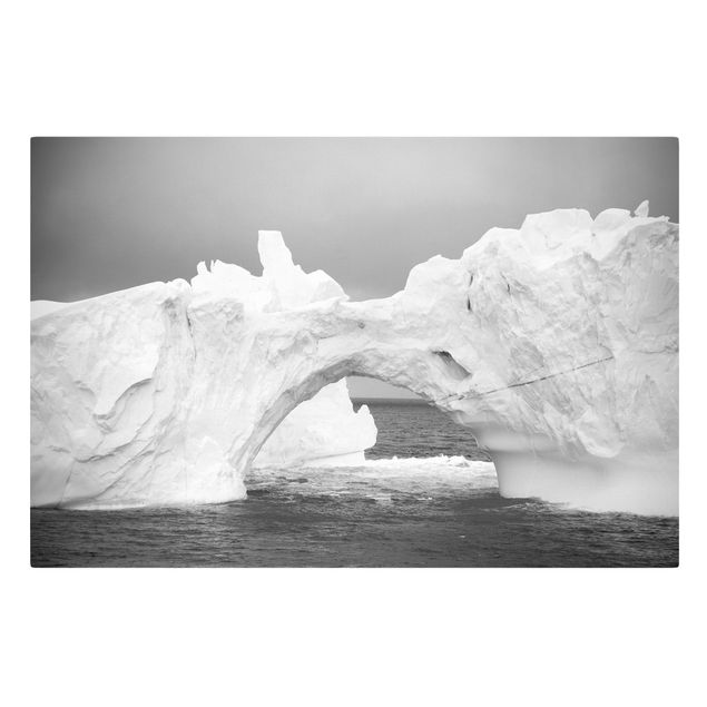 Wanddeko Büro Antarktischer Eisberg II
