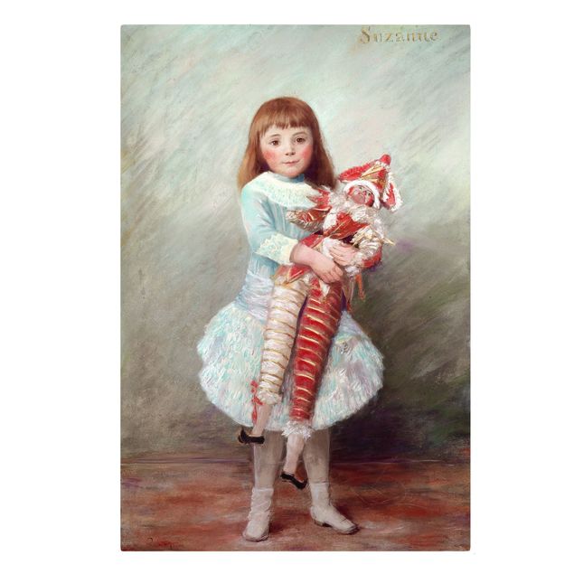 Wanddeko Flur Auguste Renoir - Suzanne mit Harlekinpuppe